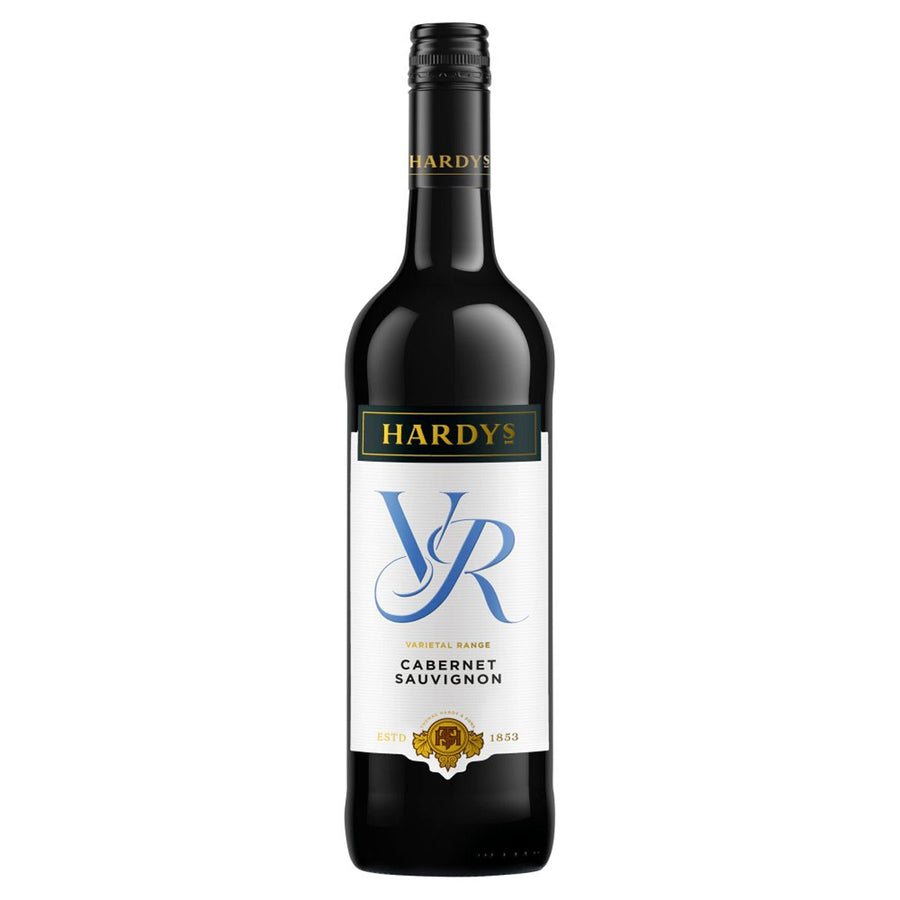 A bottle of Hardys - VR Cabernet Sauvignon (13.5% ABV) - 750ml.