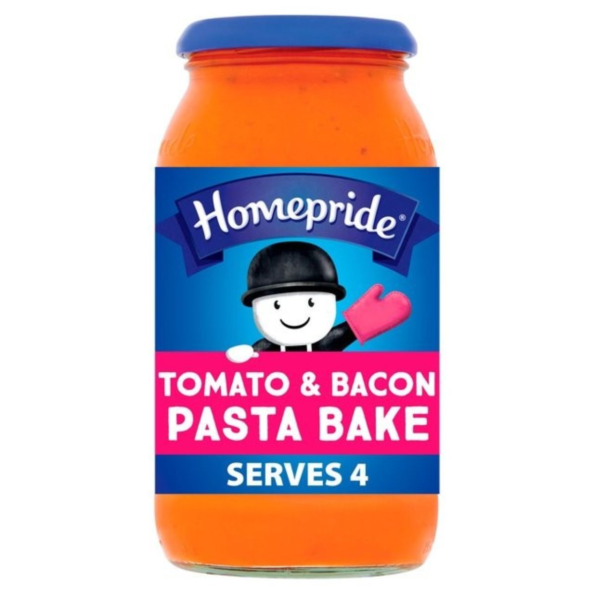 Homepride - Tomato and Bacon Pasta Bake - 450g.