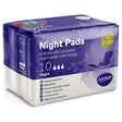 Interlude Night Pads with Wings 10 Pack offers odour protection, breathability, and a cotton-soft cover for heavy flow nights.