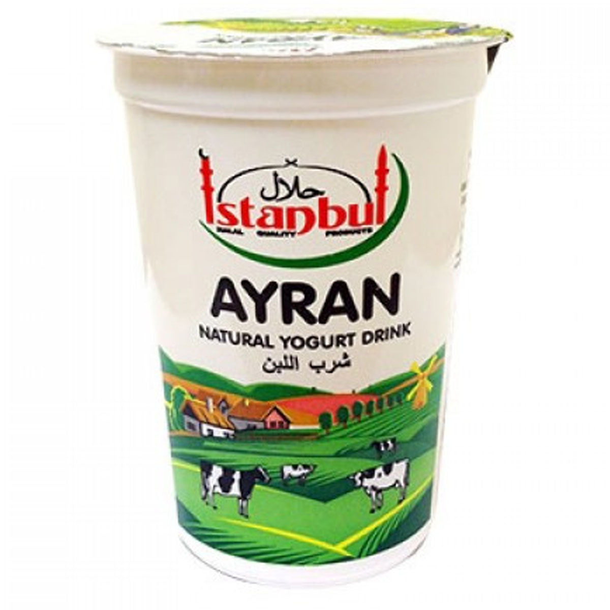 Istanbul - Ayran Yoghurt Drink - 250ml in a cup.