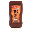 A 450g plastic squeeze bottle of Jack’s BBQ Sauce, featuring the brand’s orange label and a white flip cap, is displayed upright—ideal for elevating your grilling, all for just £1.65.