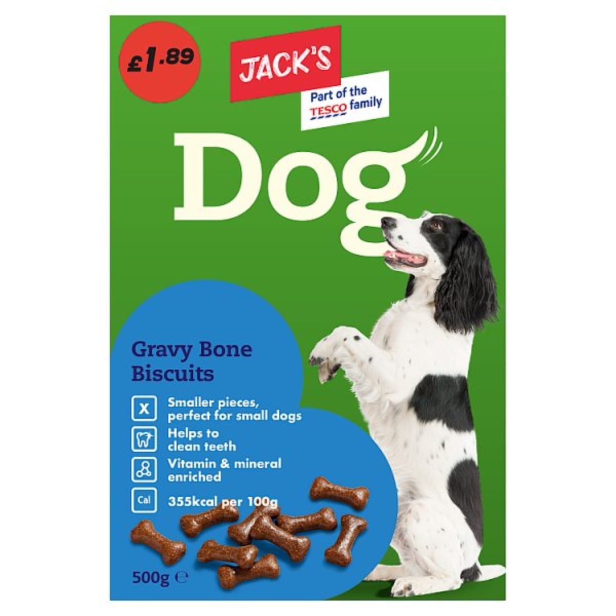 Jacks - Gravy Bone Biscuits - 500g