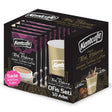 Kentcafe Instant Turkish Coffee Without Sugar - Office set with 10 x 7g sachets and disposable cups.