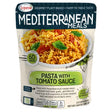 Legurme Pasta With Tomato Sauce (250g) is a plant-based, Neapolitan-style dish with basil, ready in 60 seconds.