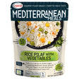 A 250g package of Legurme - Rice Pilaf With Vegetables, showing the fluffy rice dish and product details on the front.