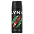 The Lynx - Antiperspirant Deodorant for Men Africa - 150ml offers long-lasting freshness and a bold scent in a black can with red and green claw mark design.