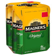 Magners Original Irish Cider Can (4.5% ABV) - 4 x 500ml offers a refreshing apple cider in green and yellow packaging, with each can containing 500ml and a 4.5% alcohol content.