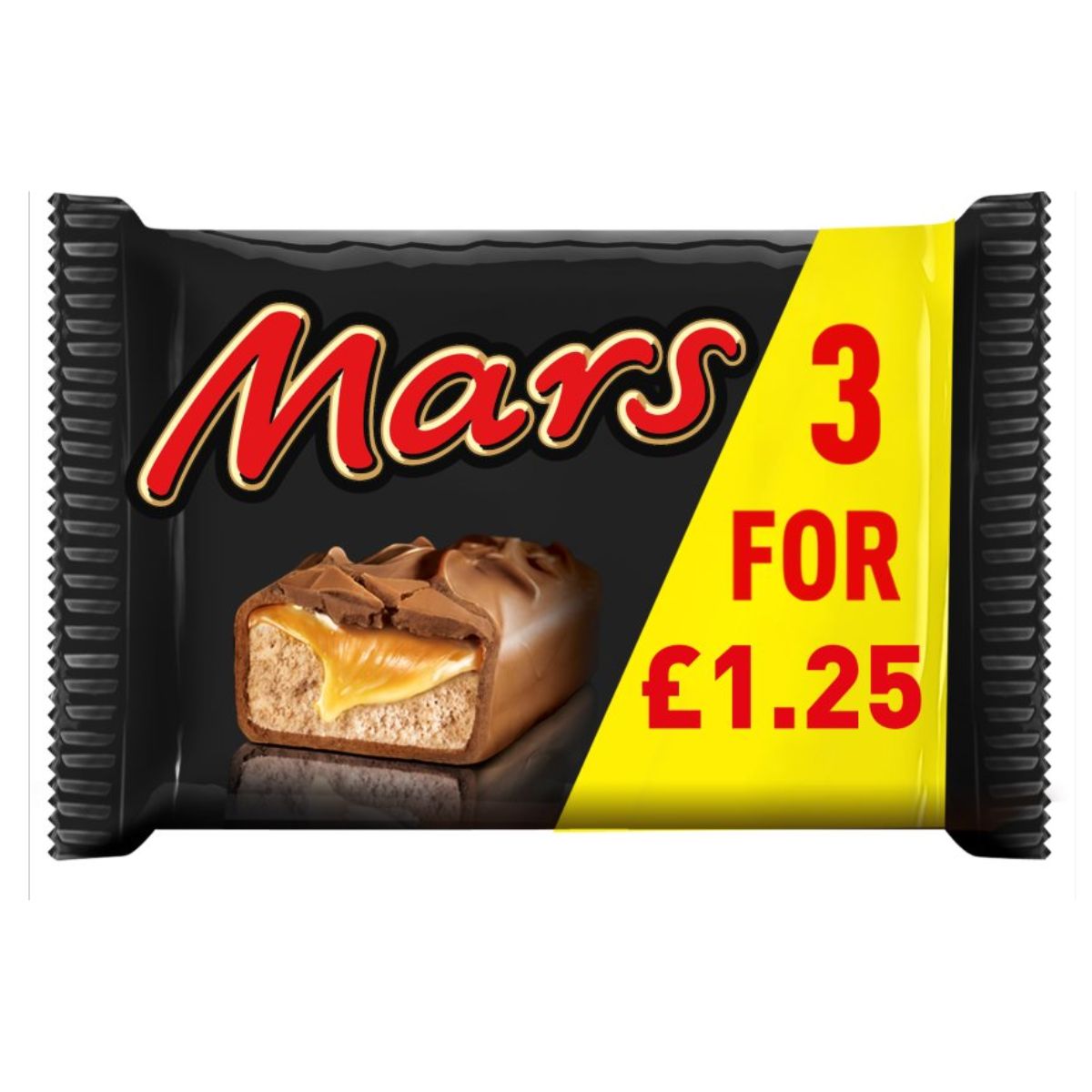 Mars - Caramel, Nougat & Milk Chocolate Snack Bars Multipack - 3 x 39.4g for £25.