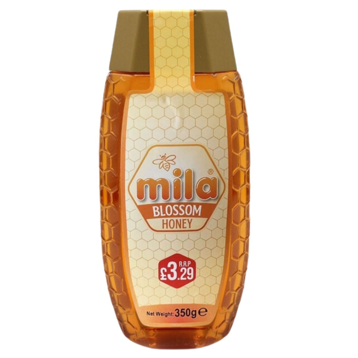 A bottle of Mila - Blossom Honey - 350g priced at £3.29.