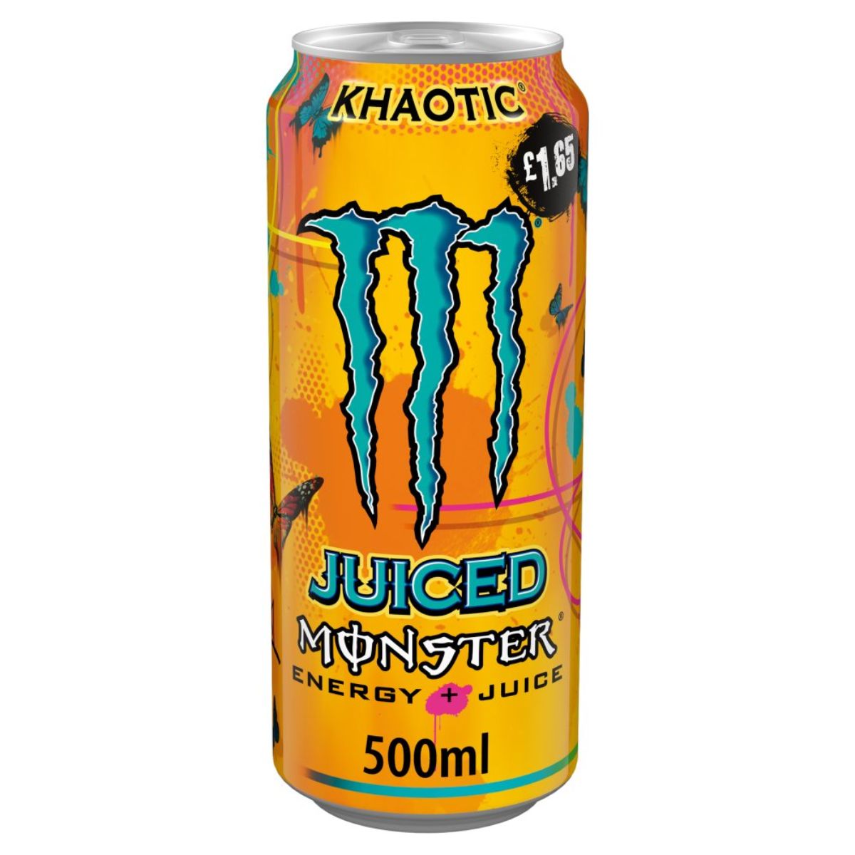 A can of Monster - Energy Drink Khaotic - 500ml.