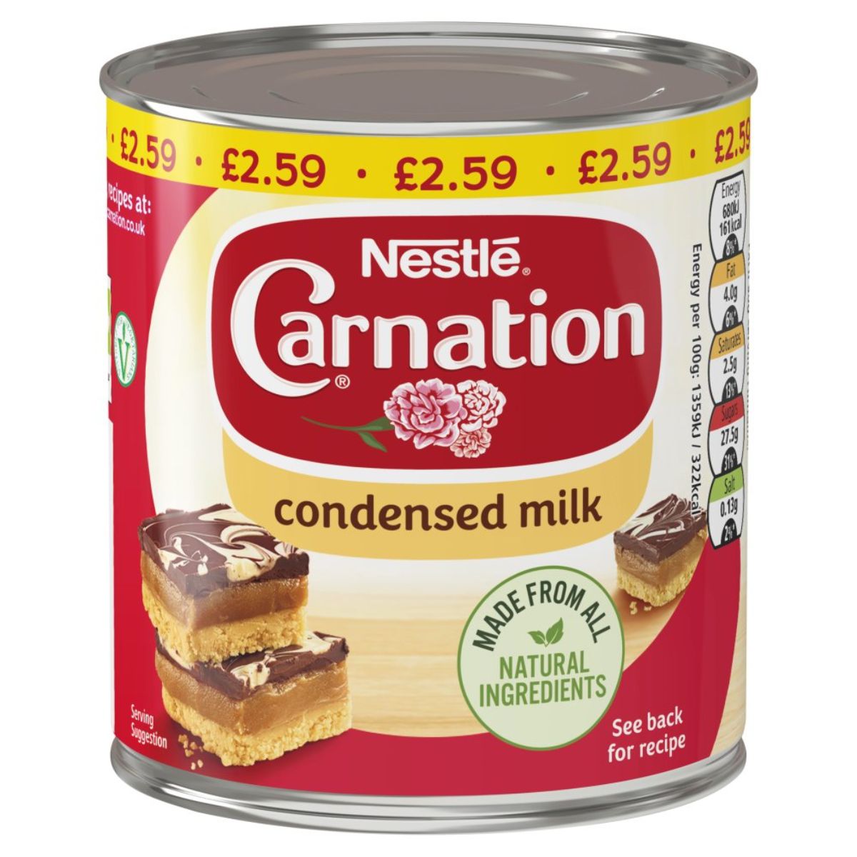 Nestle - Carnation Condensed Milk - 397g.