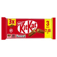 A Nestle - KitKat Multipack - 3 x 41.5g of chocolate wafer bars in a red wrapper, including nutritional information and a £1.65 price tag.