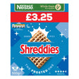 Nestle - Shreddies The Frosted One - 500g is the product being referred to.