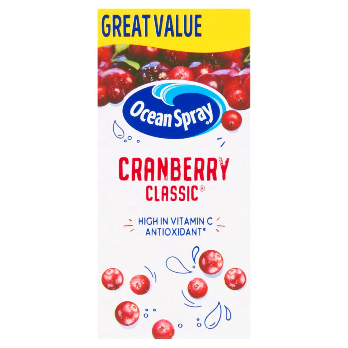 Ocean Spray - Cranberry Classic - 1L - Continental Food Store