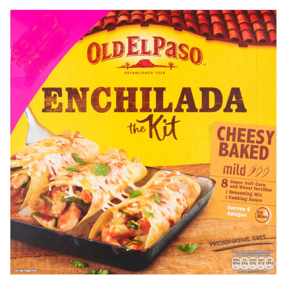 Old El Paso - Enchilada the Kit Cheesy Baked - 663g