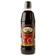 Bottle of Oncü pomegranate syrup on a white background