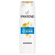 Pantene - Classic Clean Shampoo - 500ml comes in a white bottle with gold capsules and a blue label, featuring the Pro-Vitamin formula. Ideal for daily use.