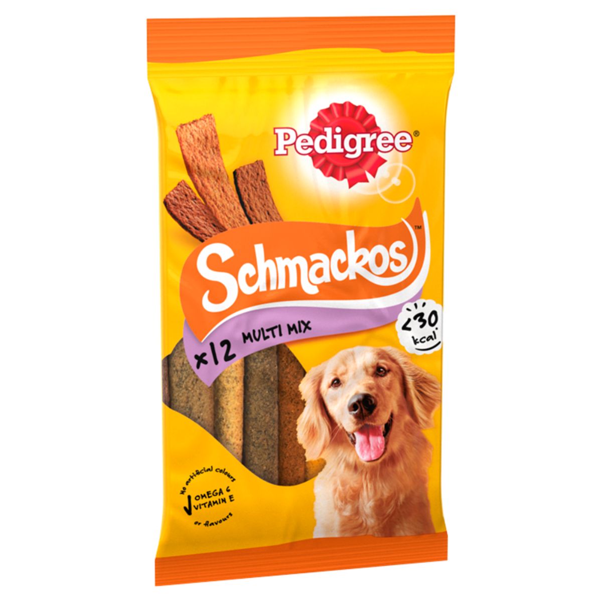 A pack of Pedigree - Schmackos Multi Mix - 12Sticks.