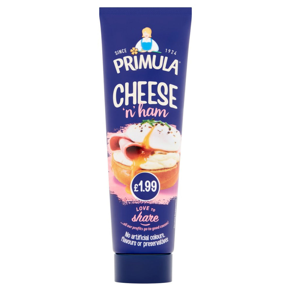 Primula - Cheese Ham - 140g in a jar.