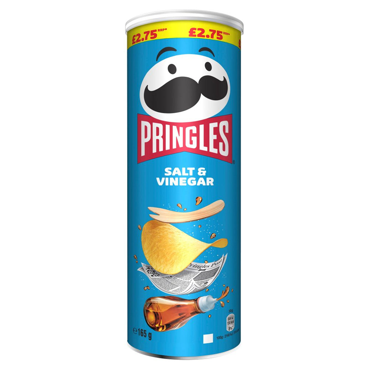 Pringles - Salt & Vinegar - 165g - Continental Food Store