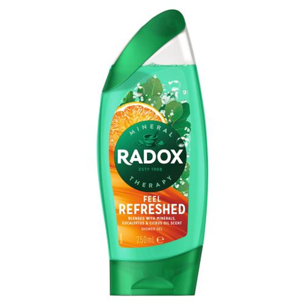 Radox - Mineral Therapy Shower Gel Feel Refreshed - 250ml 250 ml.