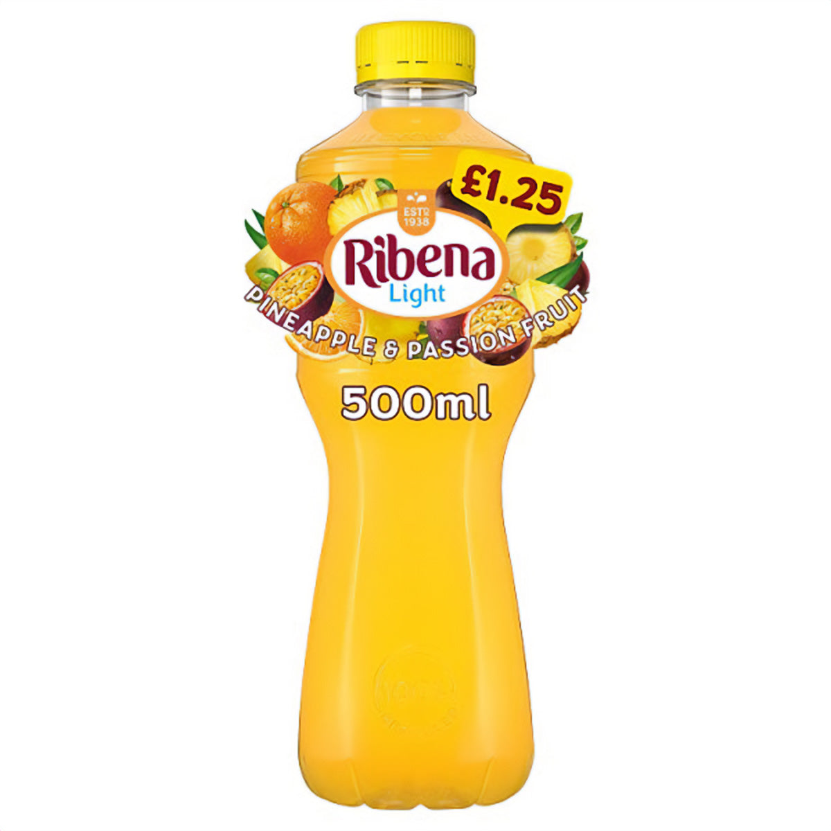 Ribena - Light Pineapple & Passion Fruit Juice Drink - 500ml - Continental Food Store