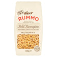 The 500g Rummo Anelli Siciliani Pasta No.23 package features the brand logo, product details, and recycling info, highlighting its authentic Sicilian flavor.