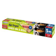 A roll of Sealapack - Air Fryer Liner on a Roll - 5m, with a non-stick surface for cooking.