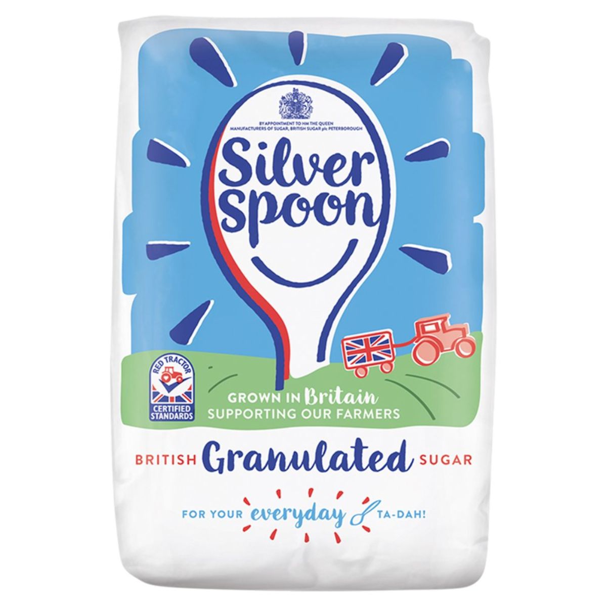 Silver Spoon - British Granulated Sugar - 1kg granulated sugar.