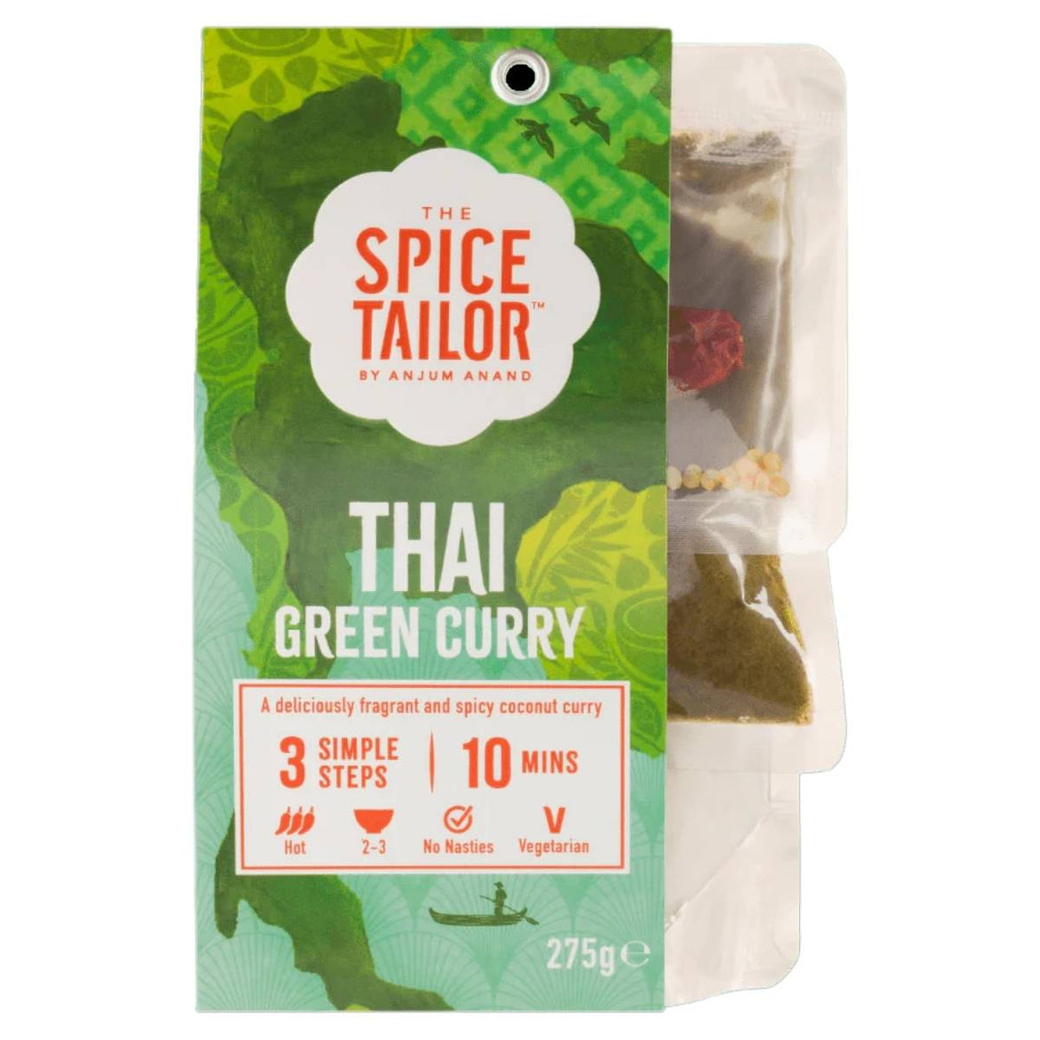 Spice Tailor Green Thai Curry Kit Serves 2 3 275g Continental Food Store