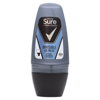 Sure Men - Invisible Ice Fresh Anti-Perspirant Roll-On 50ml by Sure offers long-lasting sweat protection while keeping you fresh.