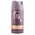 Tusk - OUD Deodorant Body Spray, 150ml, by Tusk, features a rich oud fragrance and comes with a purple cap and marbled label design.