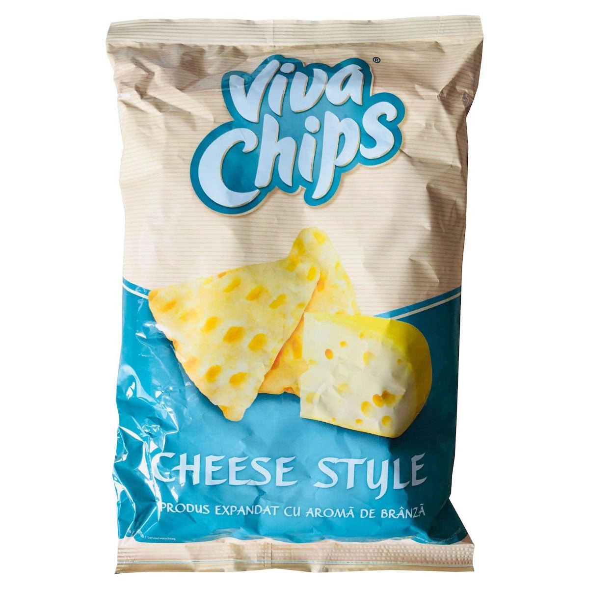 A bag of Viva - Crisp Cheese Style - 100g.