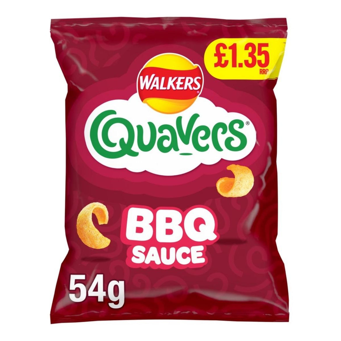Walkers - Quavers BBQ Sauce Snacks Crisps - 54g – Continental Food Store