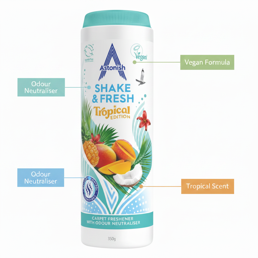 Astonish Shake & Fresh Tropical - Product Highlight