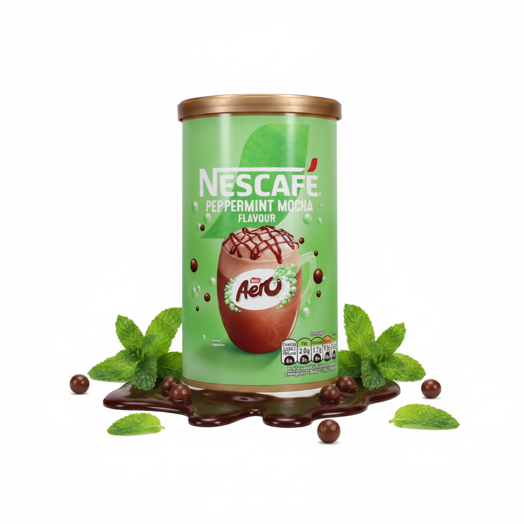 Nescafe Aero Peppermint Mocha Coffee Tub 260g product highlight