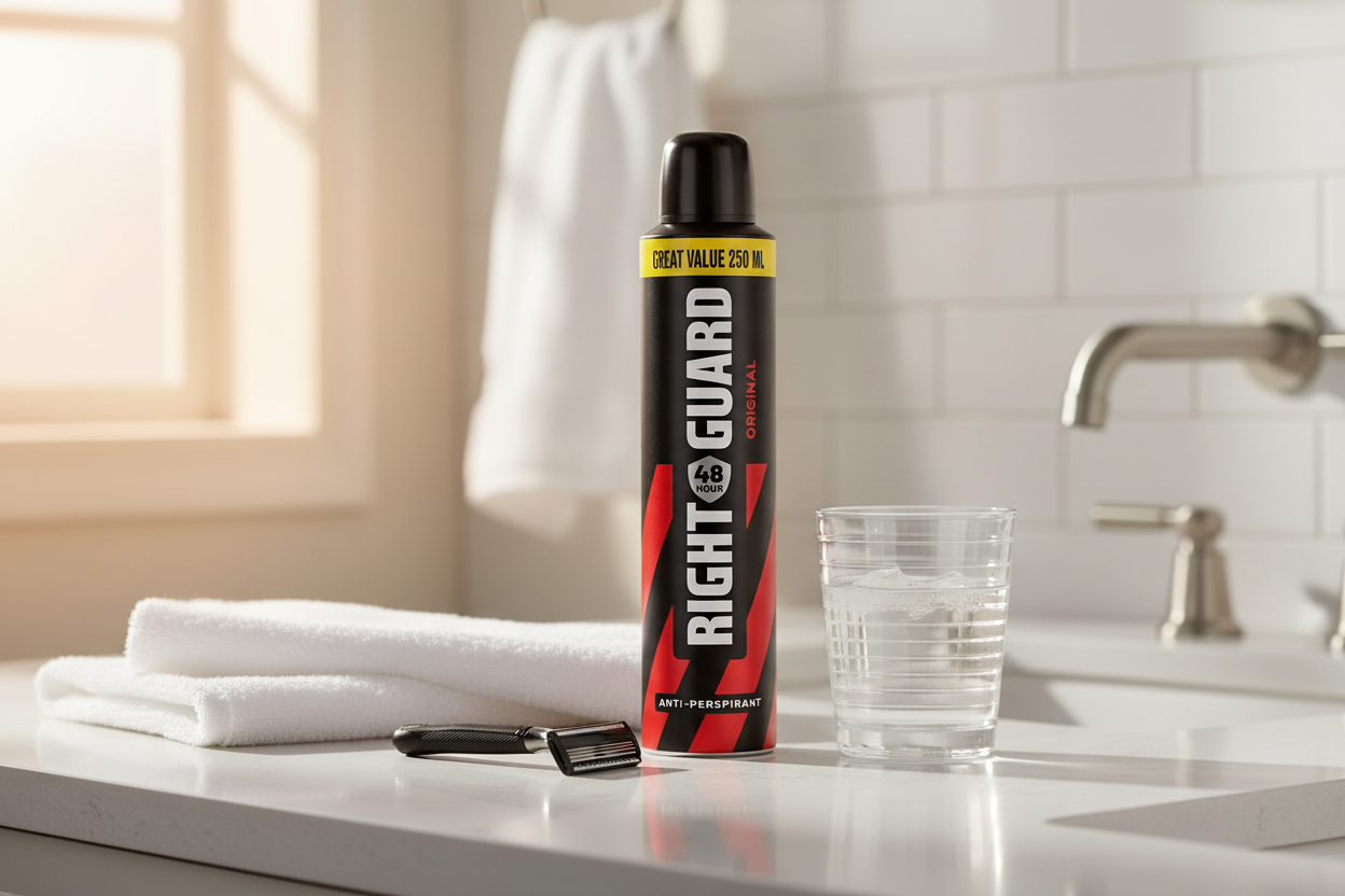 Right Guard Original Anti-Perspirant Deodorant Spray 250ml - lifestyle image