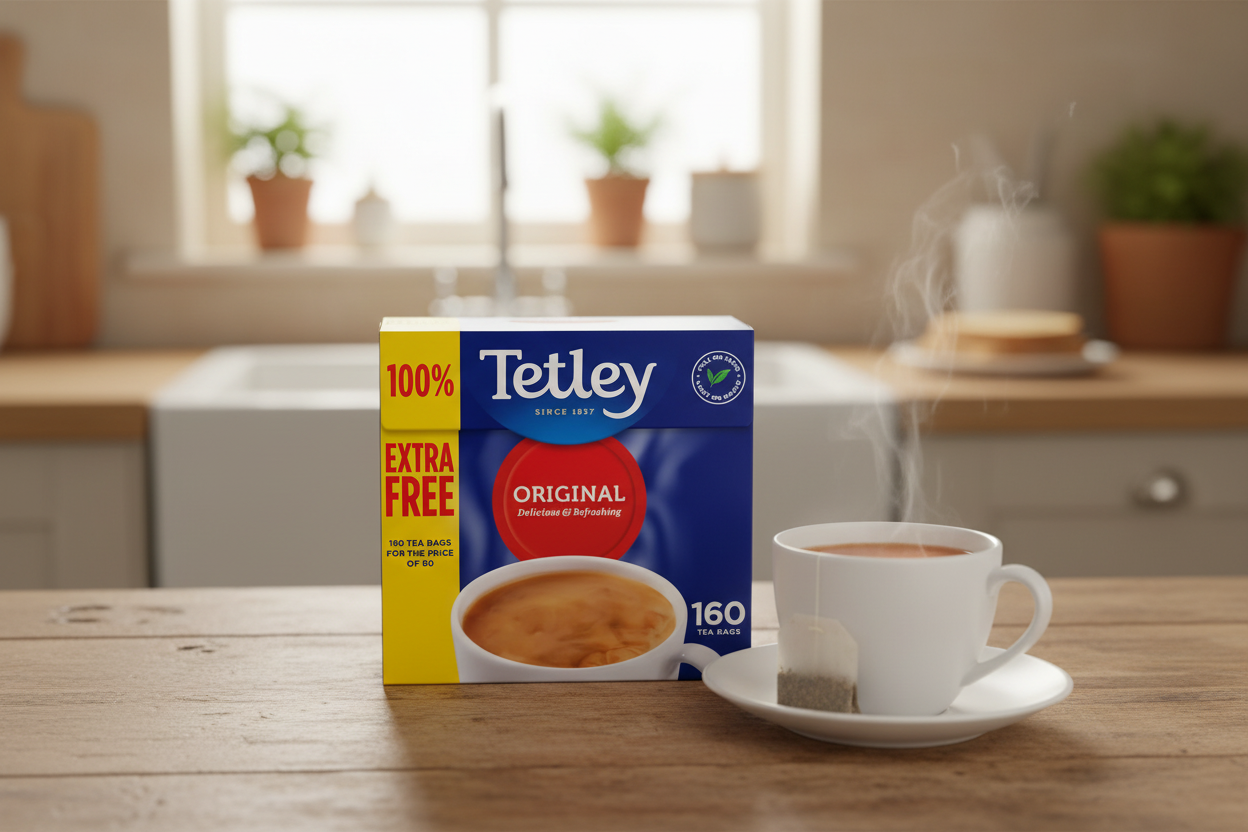 Tetley Original 160 Tea Bags lifestyle image