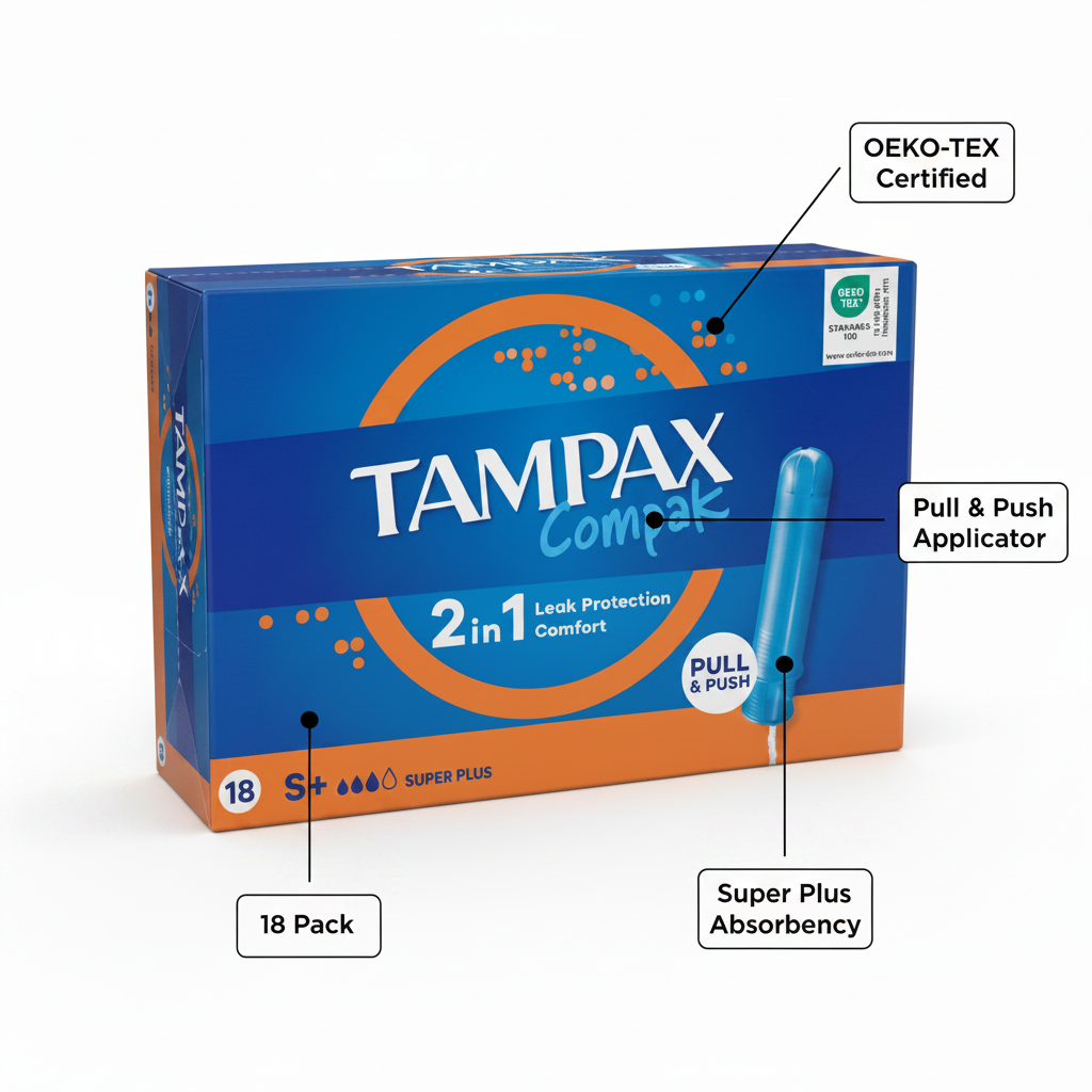 Tampax Compak Super Plus - Product Highlight