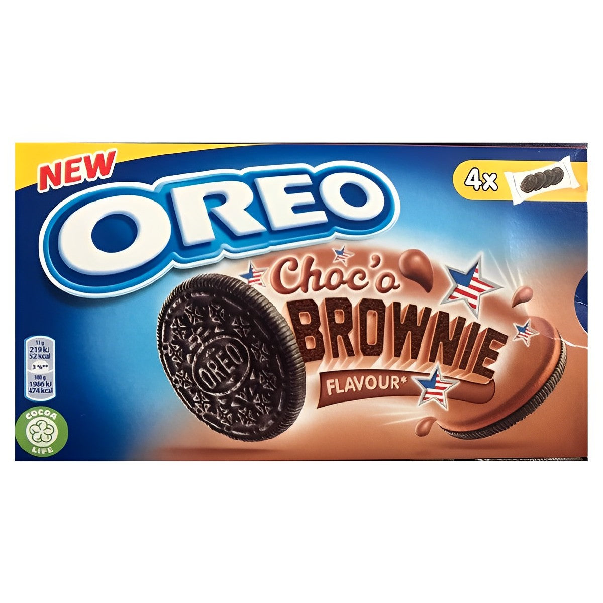 Oreo - Choco Brownie Flavor Sandwich Cookies Biscuits - 176g - Continental Food Store