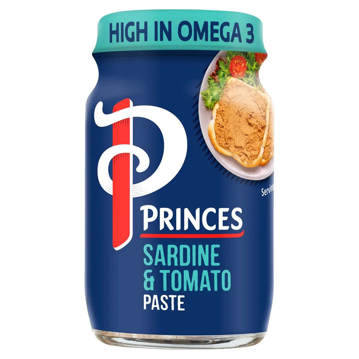 Princes - Sardine & Tomato Paste - 75g and Princes sardine and tomato paste.