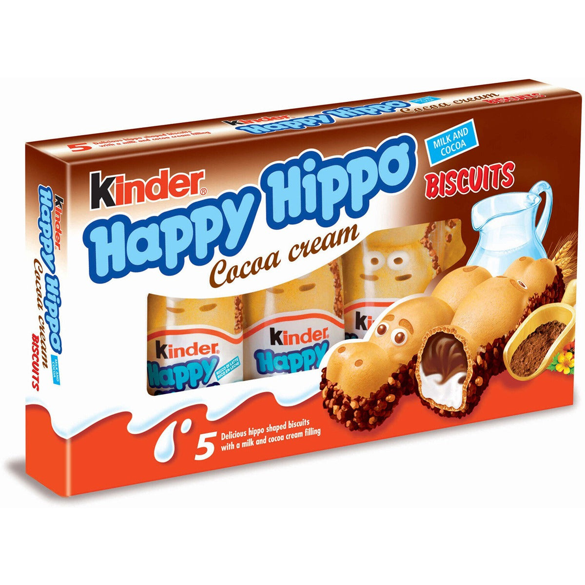 Kinder - Happy Hippo with Cocoa & Milk - 100g - Continental Food Store