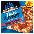 Chicago Town - Thin & Crispy Double Pepperoni Pizza - 305g - Continental Food Store