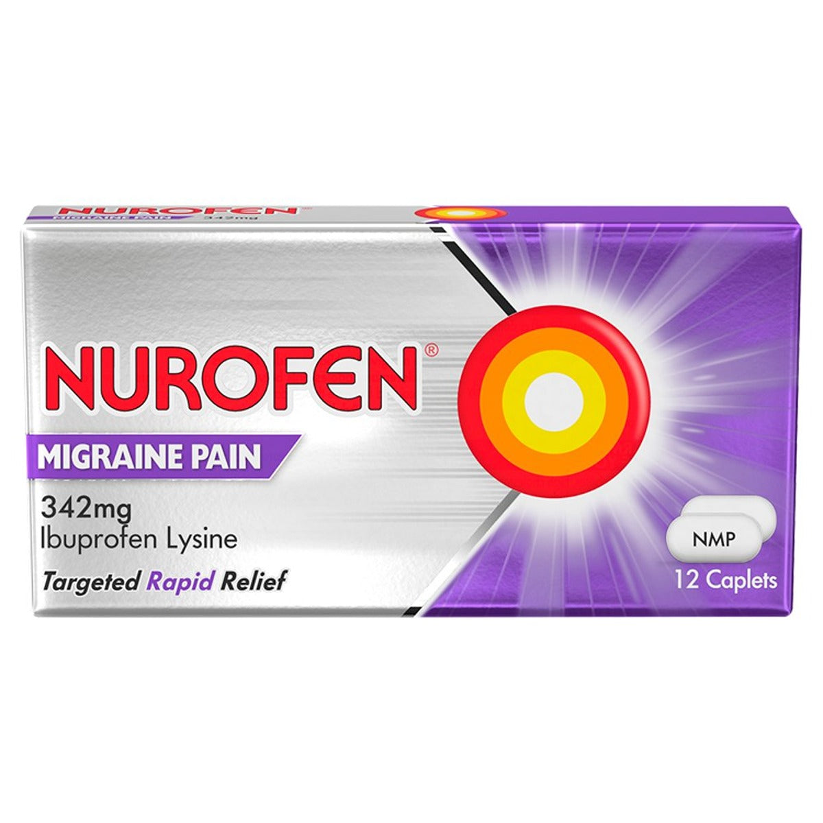 Nurofen - Migraine Pain Relief Tablets - 12 Tablets - Continental Food Store