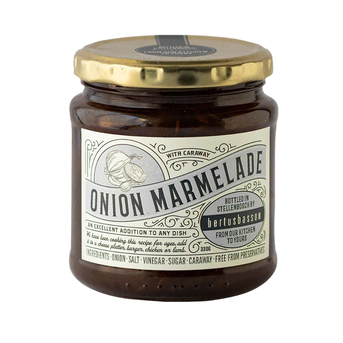 A jar of Frank Cooper's - Original Marmalade - 454g with a gold lid.