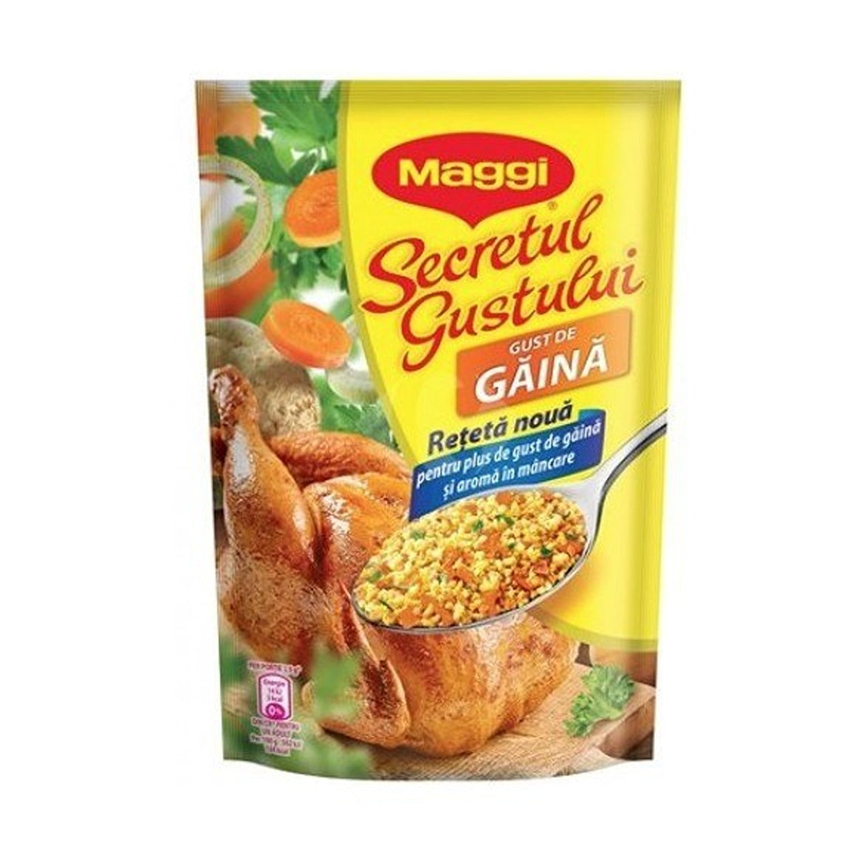 A bag of Maggi's special gravy with chicken - Maggi - Chicken Flavor Seasoning - 200g.