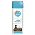Pride&Groom Mild & Gentle Puppy Shampoo, 300ml, is designed for small dogs and puppies, with nourishing coconut oil and a white label with a blue cap.