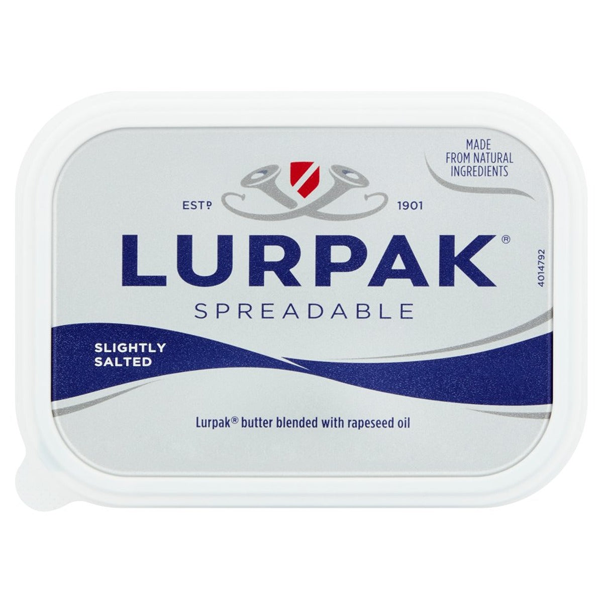 Lurpak - Spreadable Slightly Salted - 250g - Continental Food Store