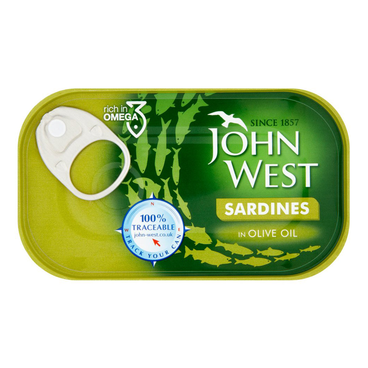 John West - Sardines In Olive Oil - 120g - Continental Food Store