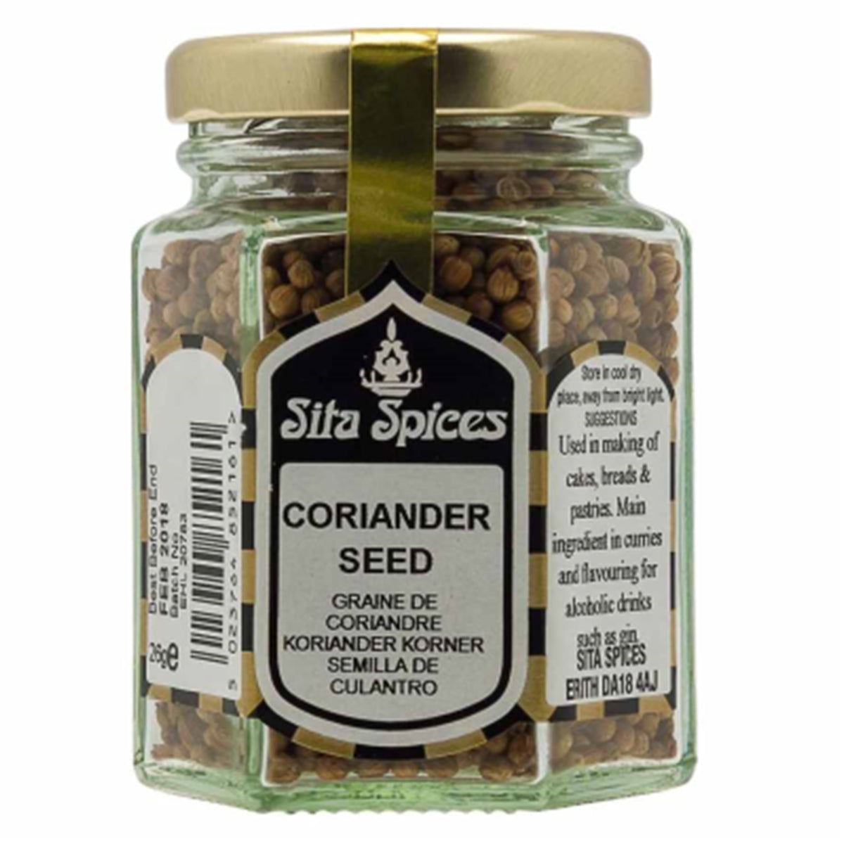 Sita Spices - Ground Coriander - 26g - Continental Food Store